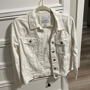 White Jean Jacket BRAND NEW!
